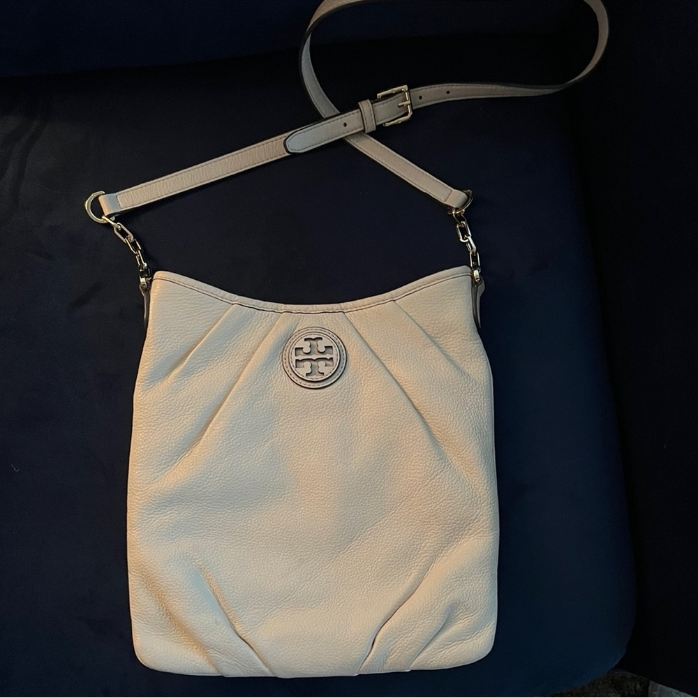 SOLD! Tory Burch off-white shoulder bag.  Beautiful/great condition!!